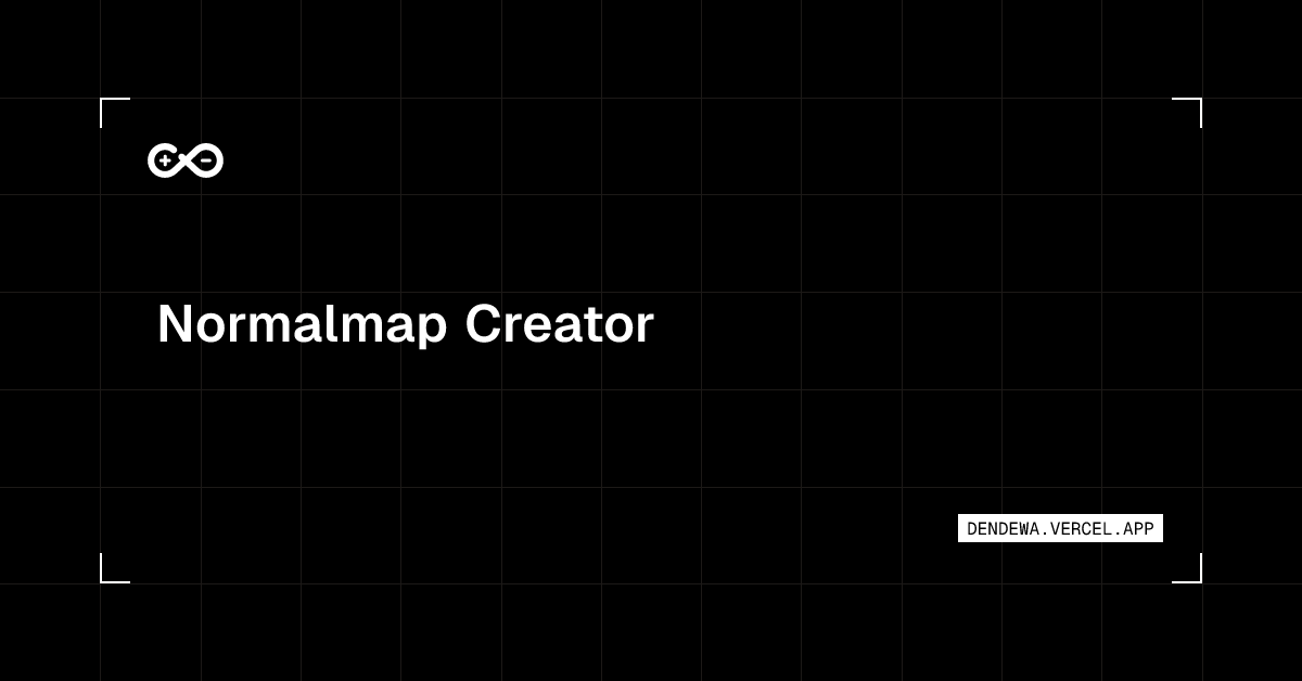 Normalmap Creator | DENDEWA LAB